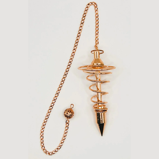 Copper Spiral Pendulum by Peacefful Intentions