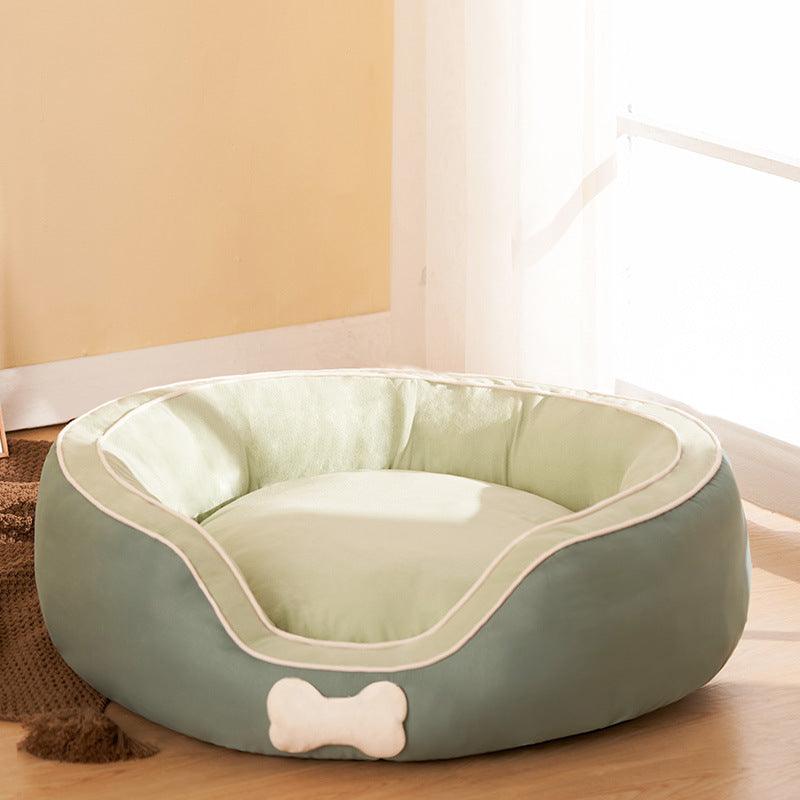 Deluxe Cozy Pet Sofa Bed: Winter Warmth For Your Furry Friend by Dog Hugs Cat