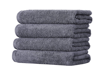 CTT - 4 Piece Bath Towel Set, 100% Turkish Cotton, Quick Dry, Absorbent & Comfy Towels for Spa & Hotel by Classic Turkish Towels