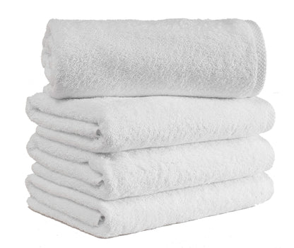 CTT - 4 Piece Bath Towel Set, 100% Turkish Cotton, Quick Dry, Absorbent & Comfy Towels for Spa & Hotel by Classic Turkish Towels