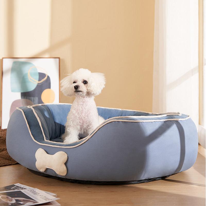 Deluxe Cozy Pet Sofa Bed: Winter Warmth For Your Furry Friend by Dog Hugs Cat