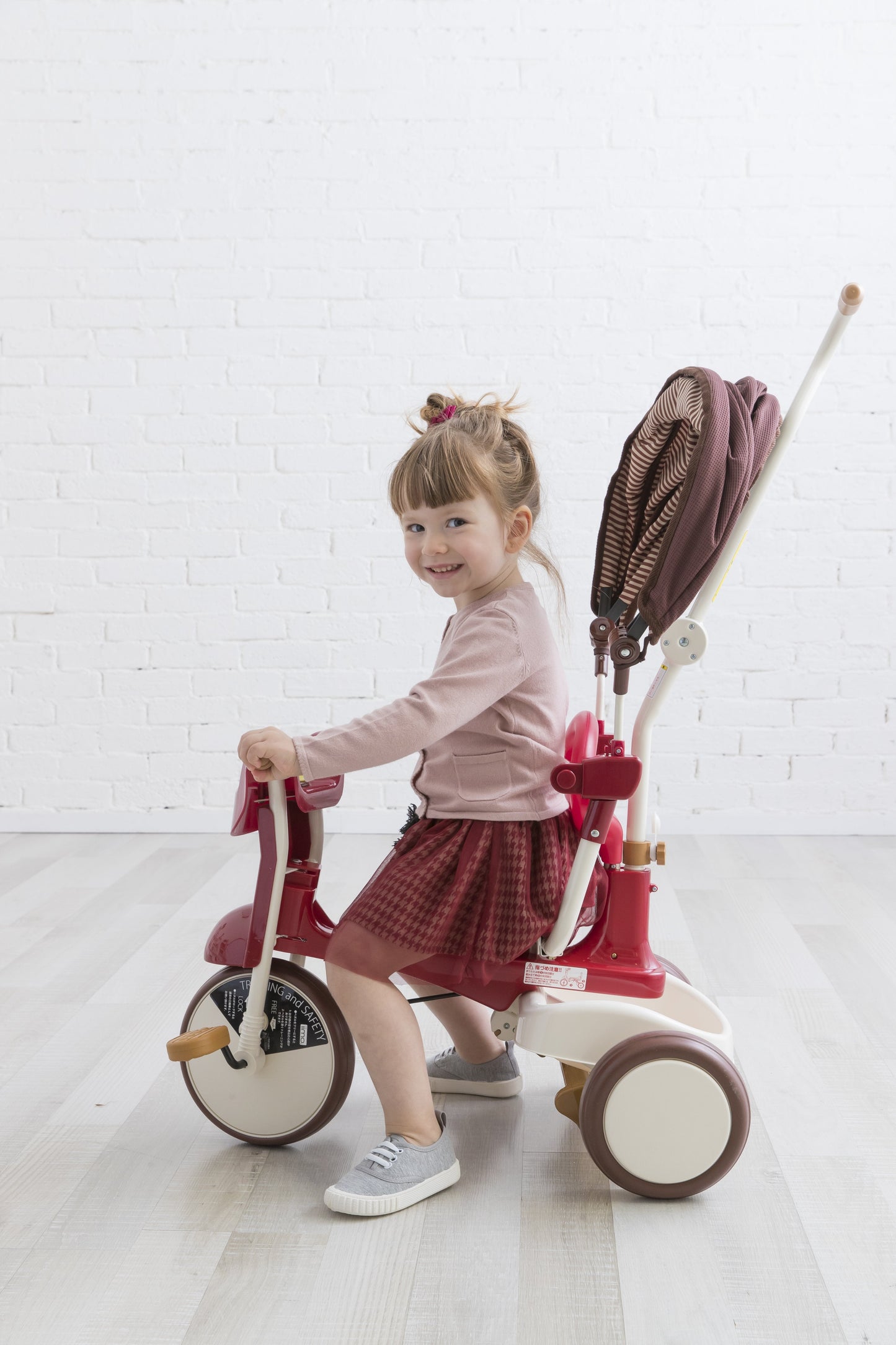 IN STORE BIKE iimo 3-in-1 Foldable Tricycle with Canopy by iimo USA store