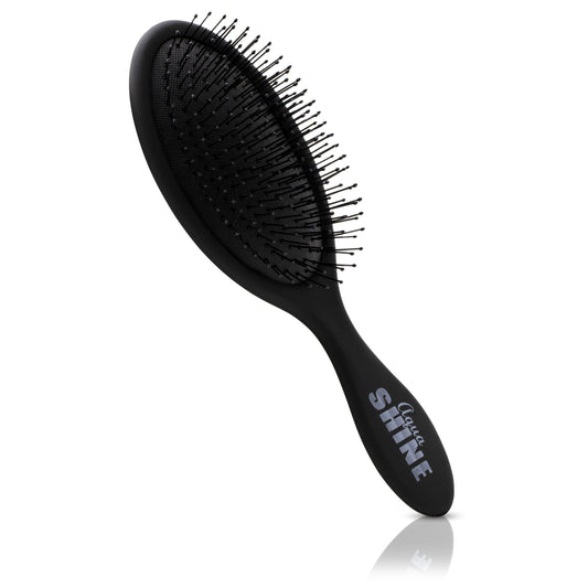 AquaShine Wet & Dry Soft-Touch Paddle Hair Brush