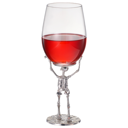 Stemmed Skeleton Wine Glass 19oz