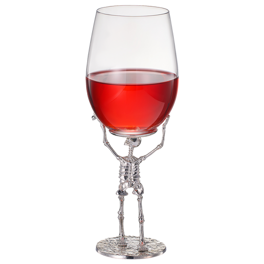 Stemmed Skeleton Wine Glass 19oz