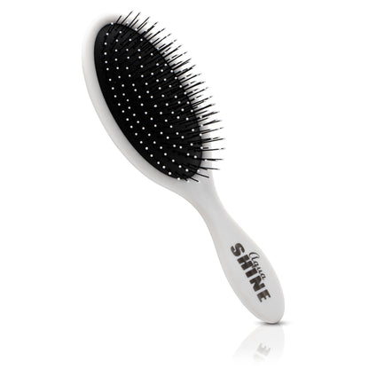 AquaShine Wet & Dry Soft-Touch Paddle Hair Brush