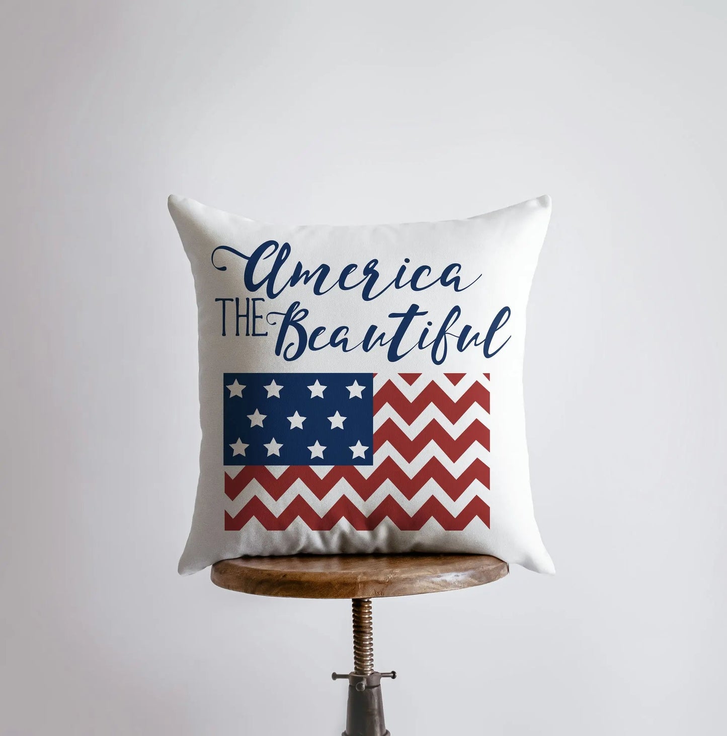 America the Beautiful Pillow Cover