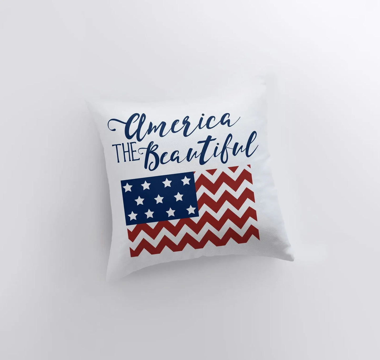 America the Beautiful Pillow Cover