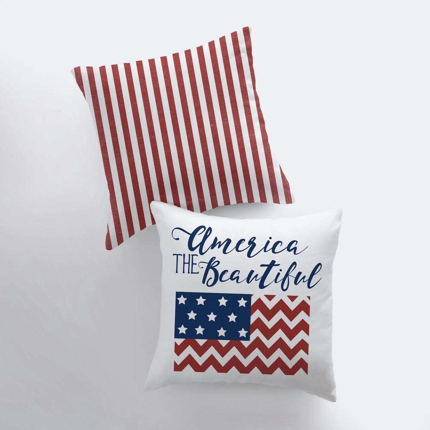 America the Beautiful Pillow Cover