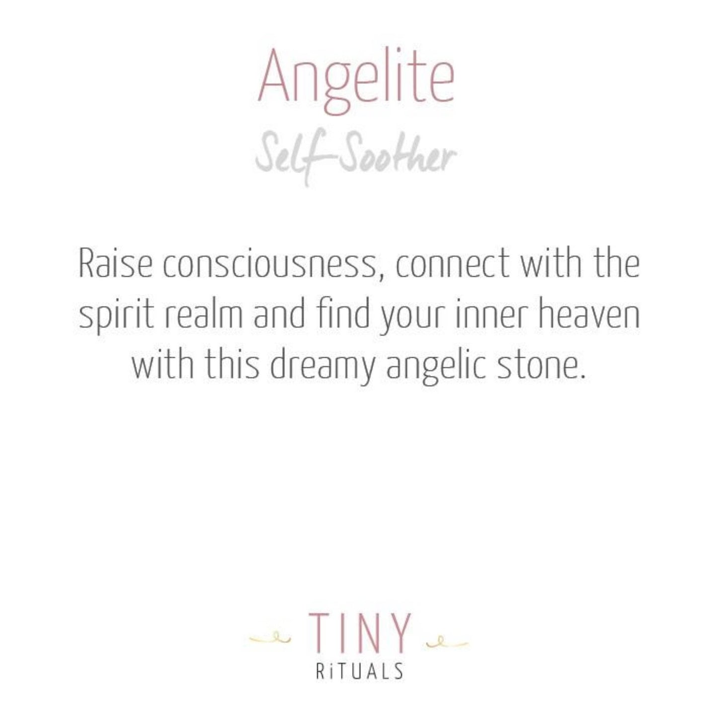 Angelite Energy Bracelet by Tiny Rituals