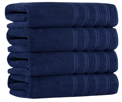 Antalya Turkish Cotton Luxury Bath Towels Set - 4 Pieces by Classic Turkish Towels