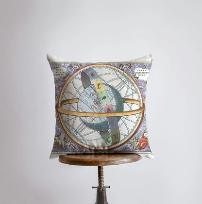 Astrology Map Constellation Pillow Cover
