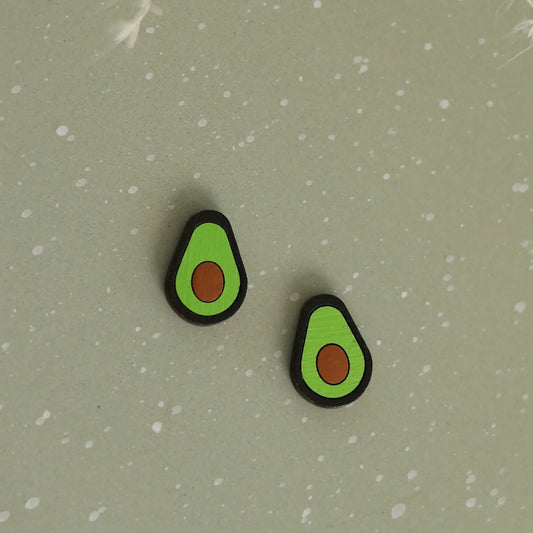 Avocado Studs by LE CHIC MIAMI