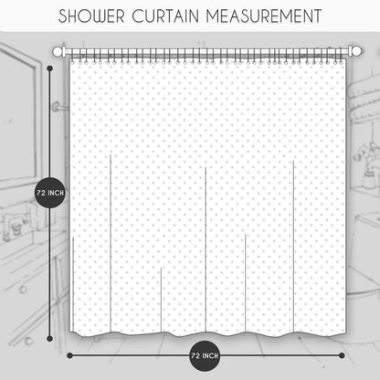 Corner Play Shower Curtain, Heavy Duty Design with 12 Grommets and Hooks, 72 x 72 Inches by Classic Turkish Towels