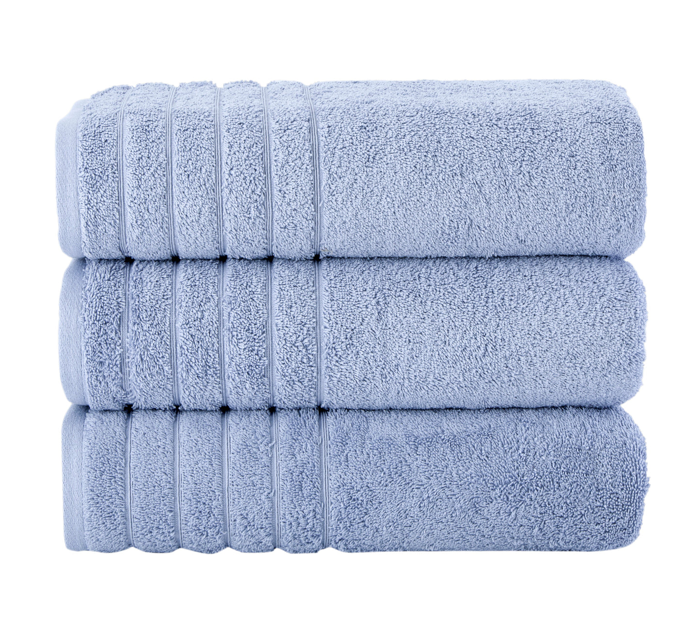 Barnum Turkish Cotton Luxury Large Bath Towels – 3-Piece Set (30"x56")