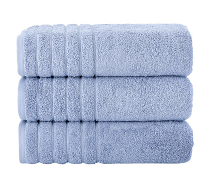 Barnum Turkish Cotton Luxury Large Bath Towels – 3-Piece Set (30"x56")