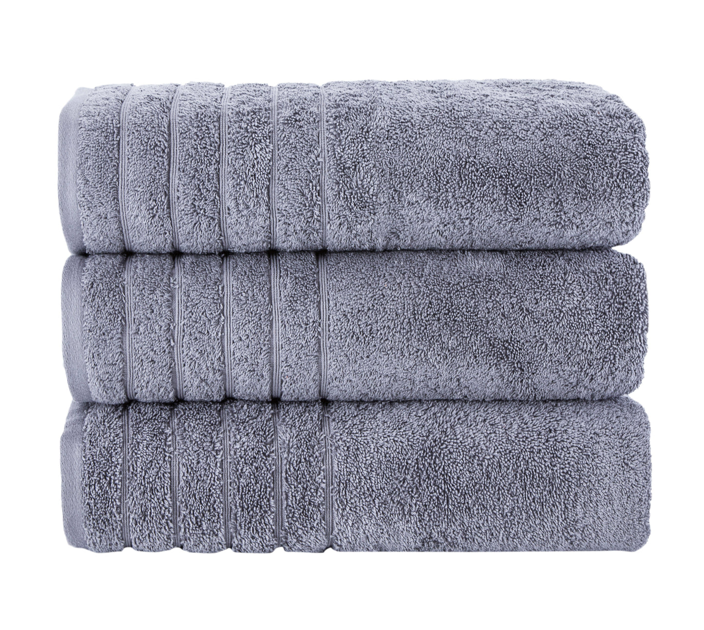 Barnum Turkish Cotton Luxury Large Bath Towels – 3-Piece Set (30"x56")