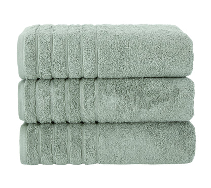 Barnum Turkish Cotton Luxury Large Bath Towels – 3-Piece Set (30"x56")