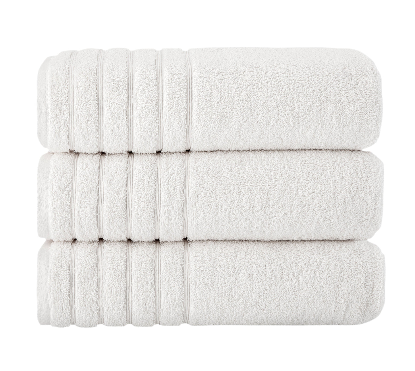 Barnum Turkish Cotton Luxury Large Bath Towels – 3-Piece Set (30"x56")