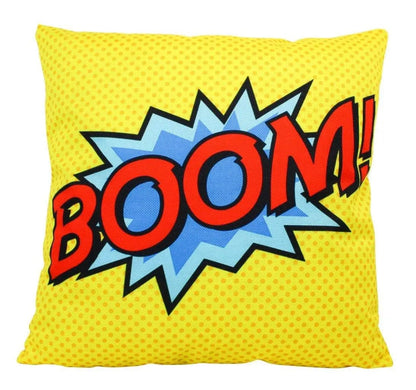 BOOM Throw Pillow