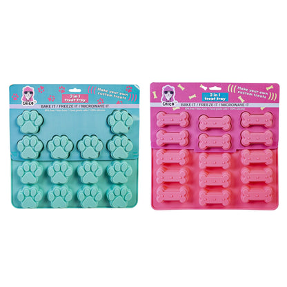 Set of 2 Pet Treat Baking Tray