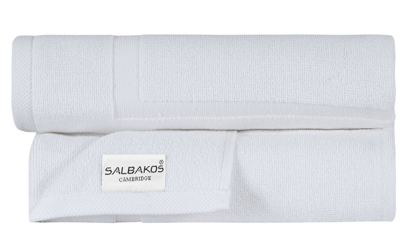 Cambridge Turkish Cotton Bath Mats – 2-Piece Spa-Quality Rug Set, 900 GSM (20"x34")