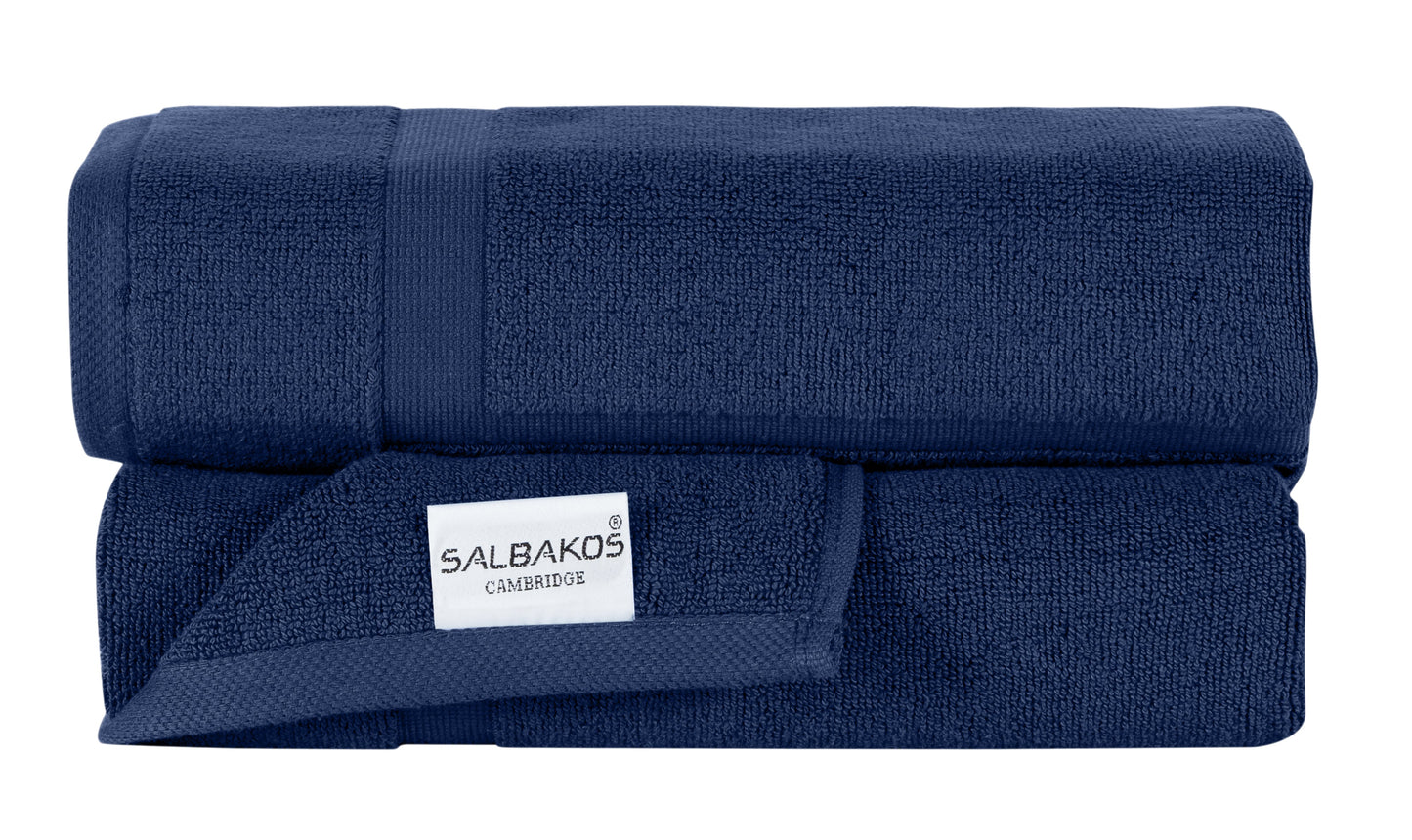 Cambridge Turkish Cotton Bath Mats – 2-Piece Spa-Quality Rug Set, 900 GSM (20"x34")