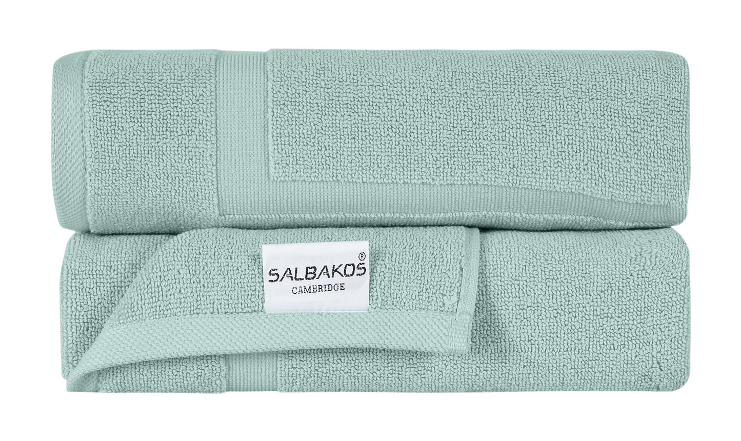 Cambridge Turkish Cotton Bath Mats – 2-Piece Spa-Quality Rug Set, 900 GSM (20"x34")
