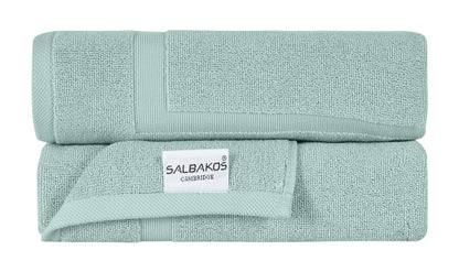Cambridge Turkish Cotton Bath Mats – 2-Piece Spa-Quality Rug Set, 900 GSM (20"x34")