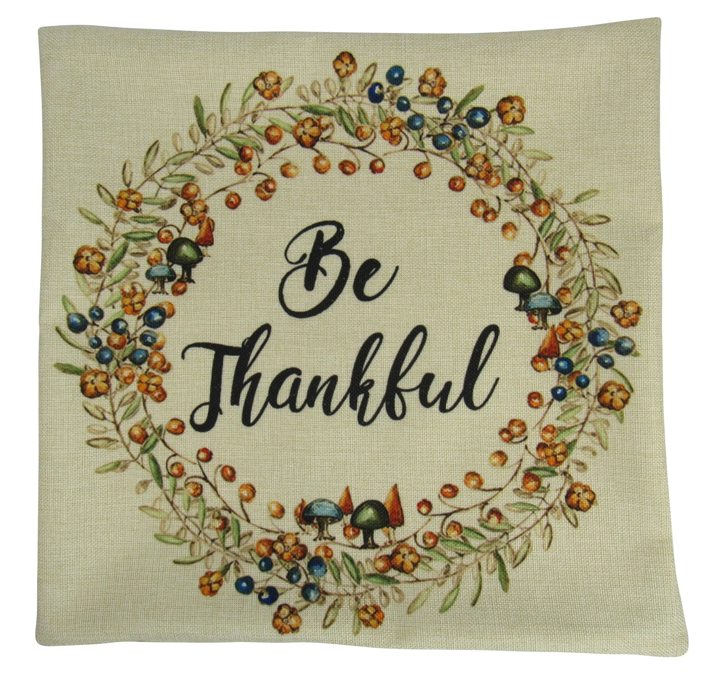 Be Thankful Throw Pillow