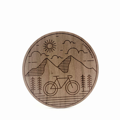 Nature Themed Wood Stickers