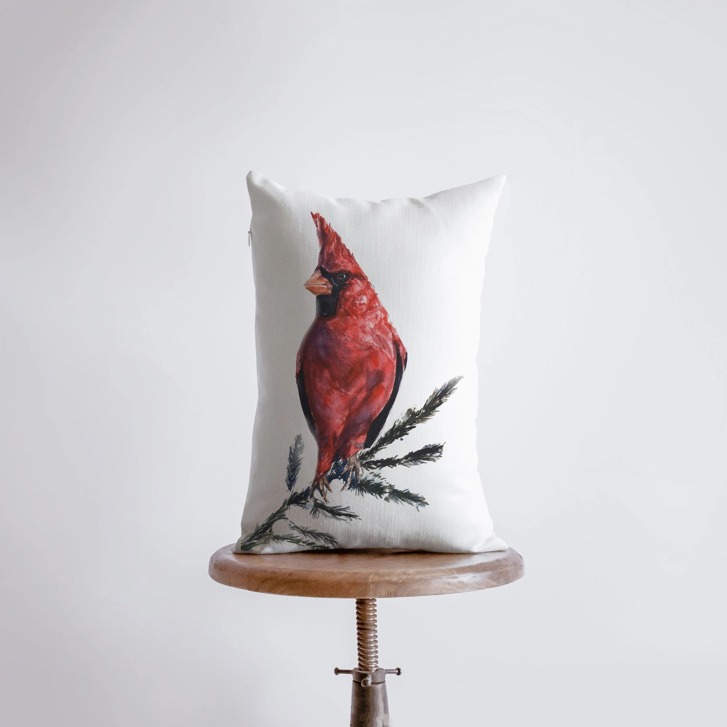 Red Cardinal Throw Pillow