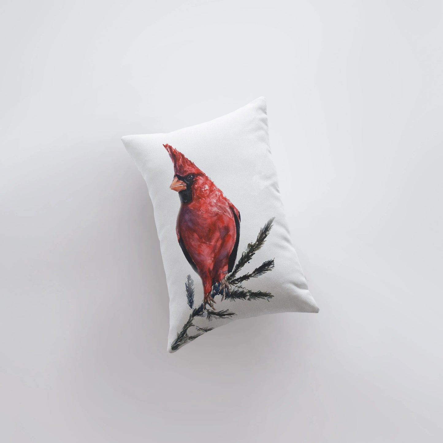 Red Cardinal Throw Pillow