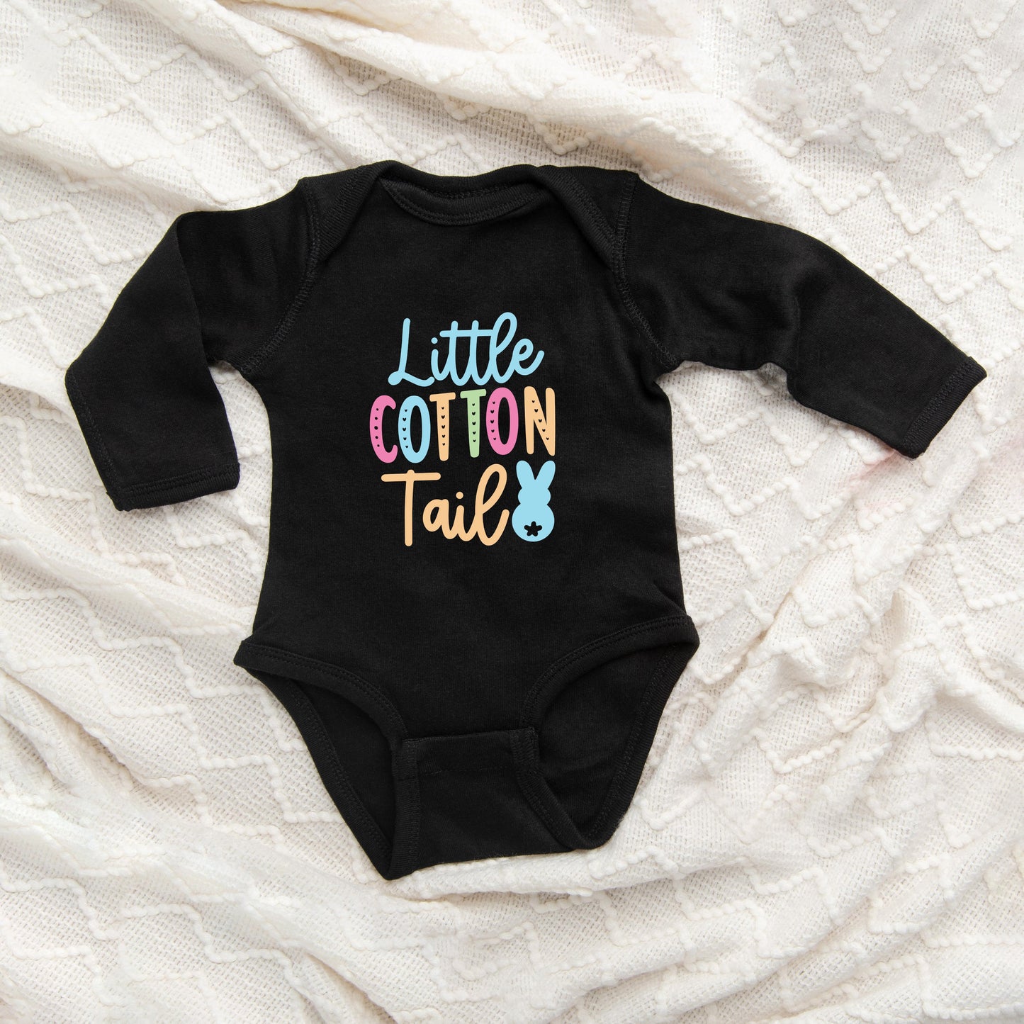Little Cotton Tail Baby Long Sleeve Onesie