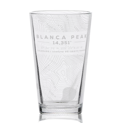 COLORADO 14ers Pint Collection by Lumengrave