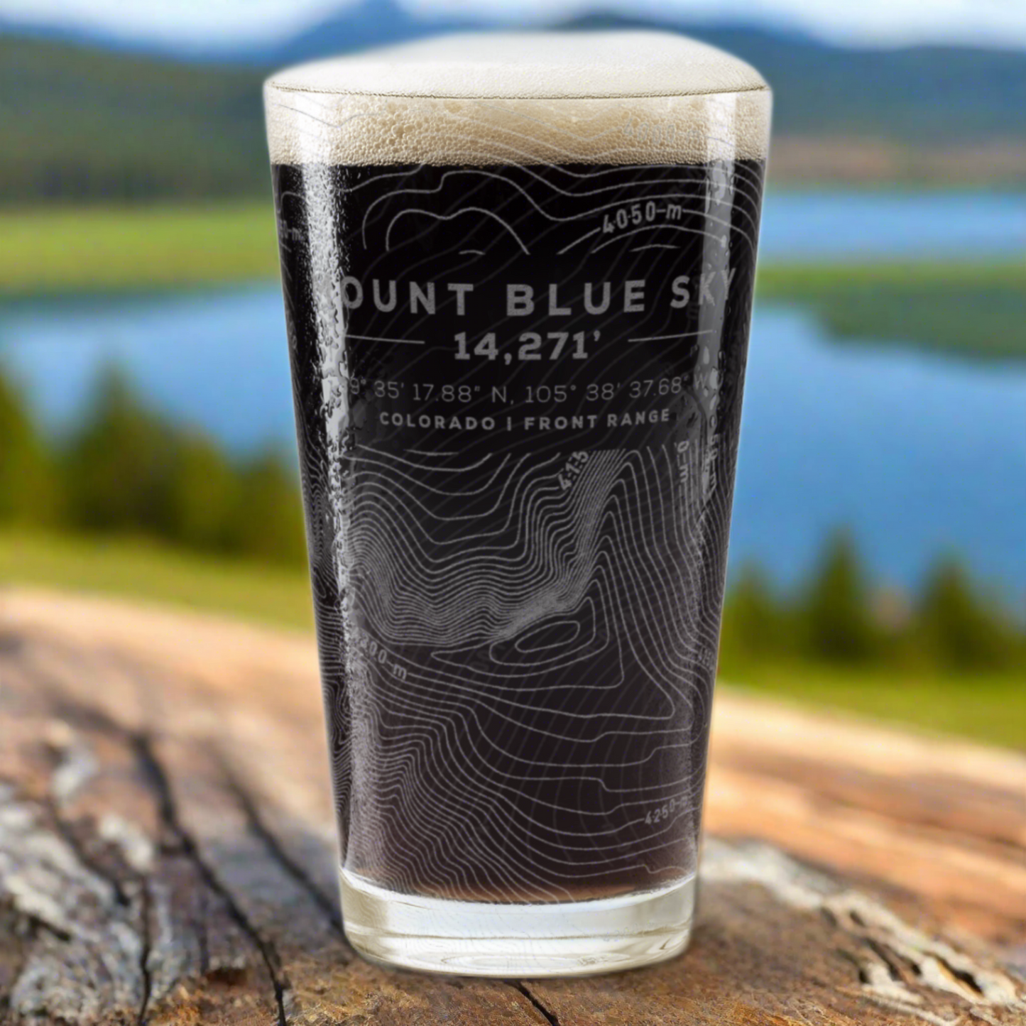 COLORADO 14ers Pint Collection by Lumengrave