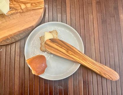 Mediterranean Olive Wood Butter Knife by Choixe