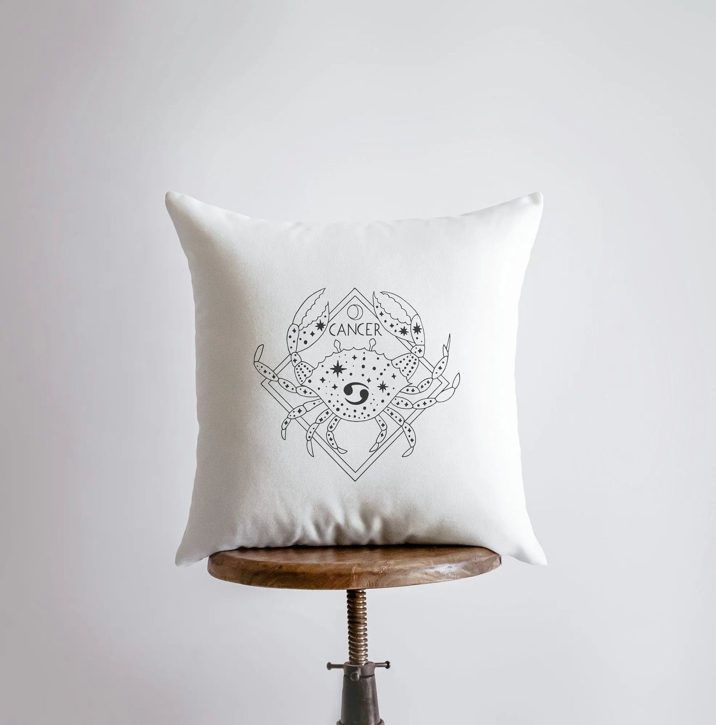 Cancer Zodiac Throw Pillow