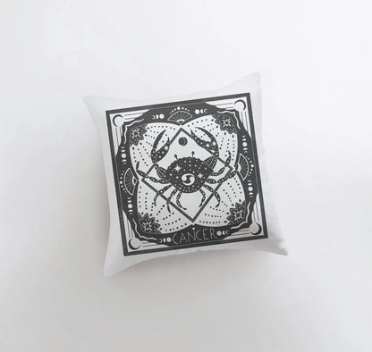 Cancer Zodiac Throw Pillow