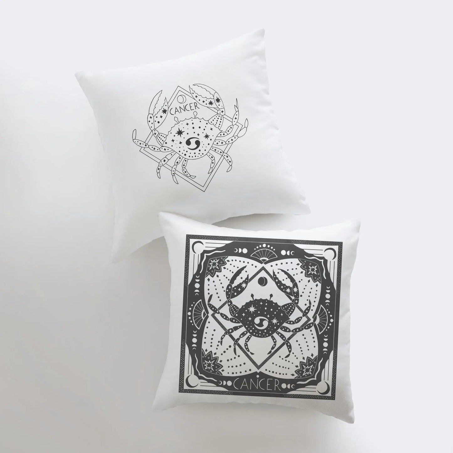 Cancer Zodiac Throw Pillow