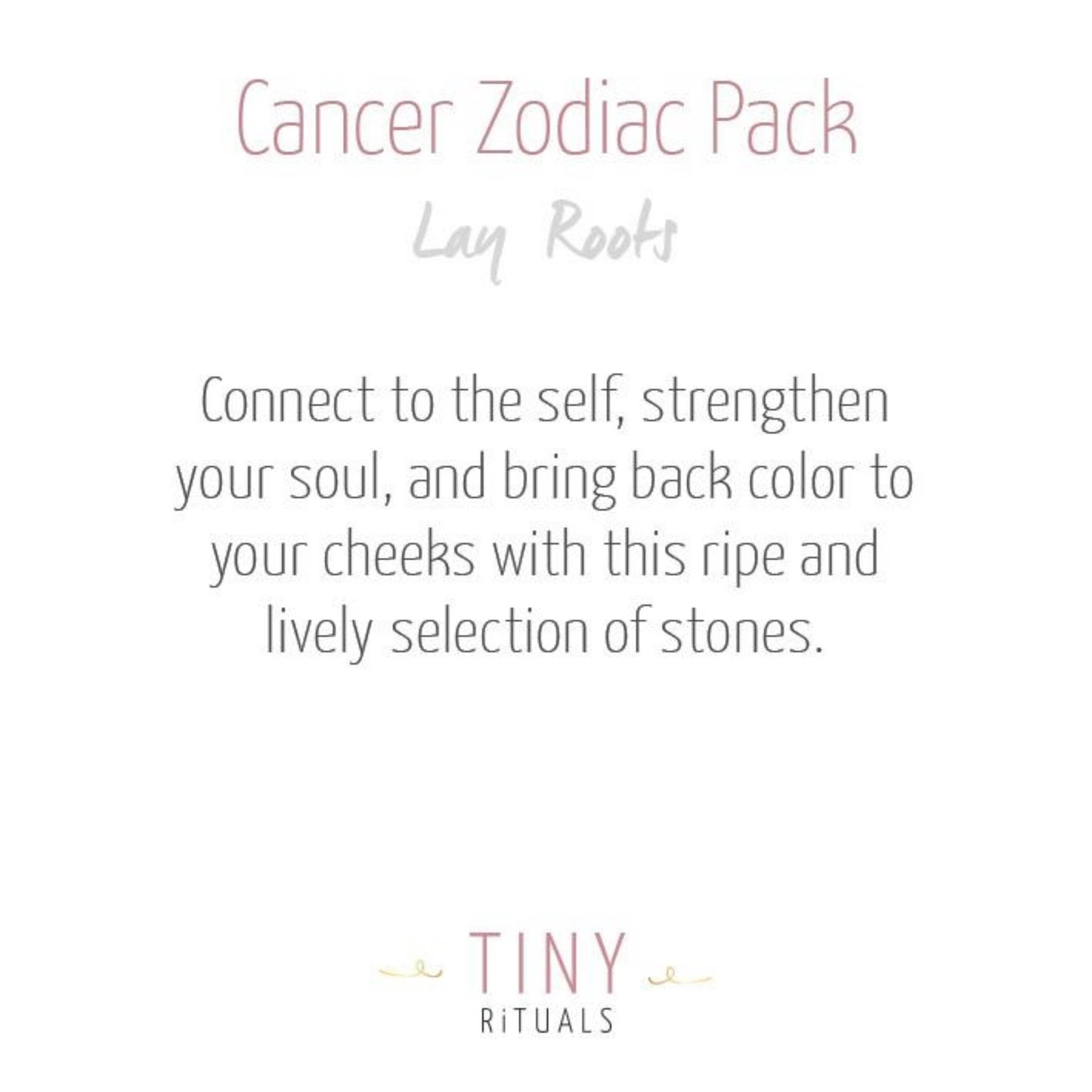 Cancer Bracelet Set by Tiny Rituals