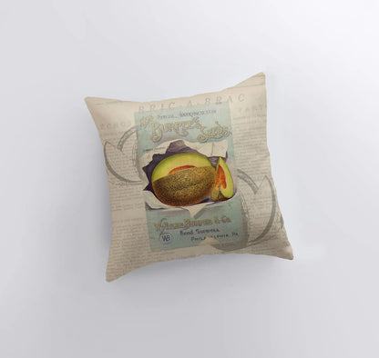 Cantaloupe Throw Pillow