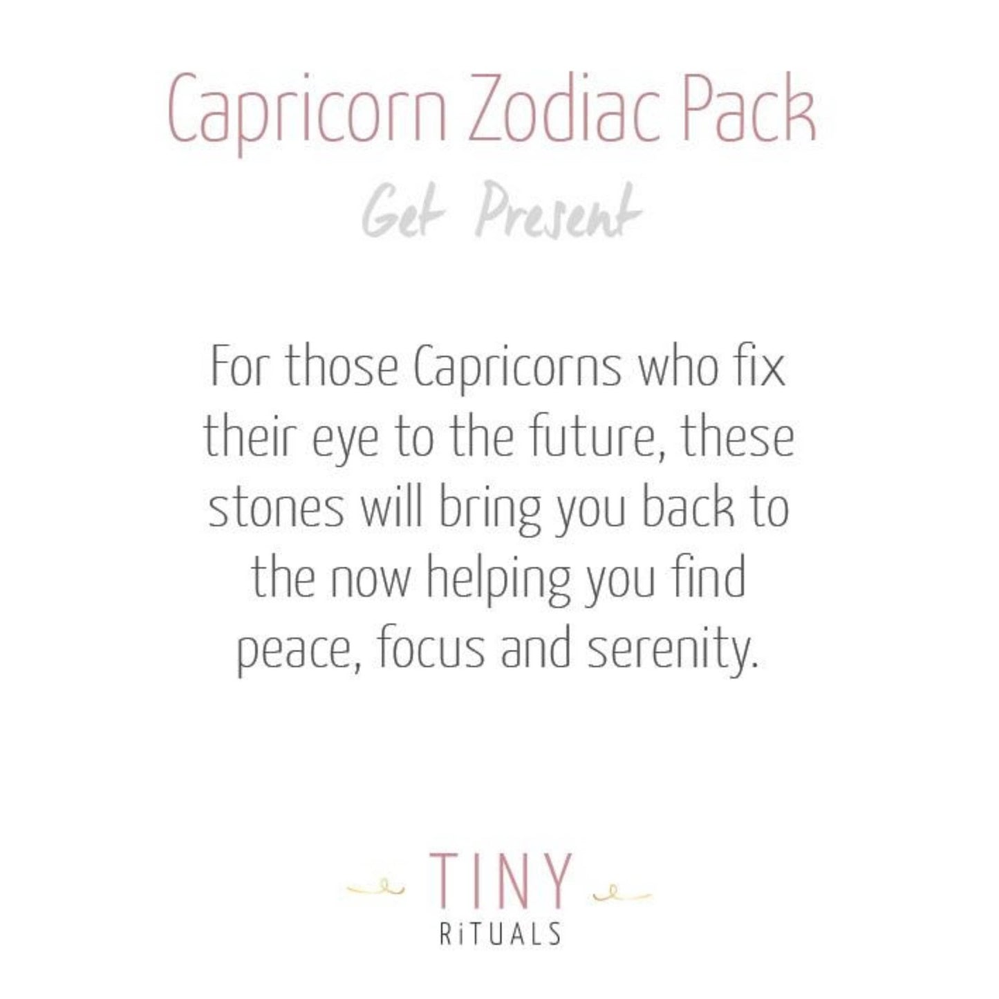 Capricorn Bracelet Set by Tiny Rituals