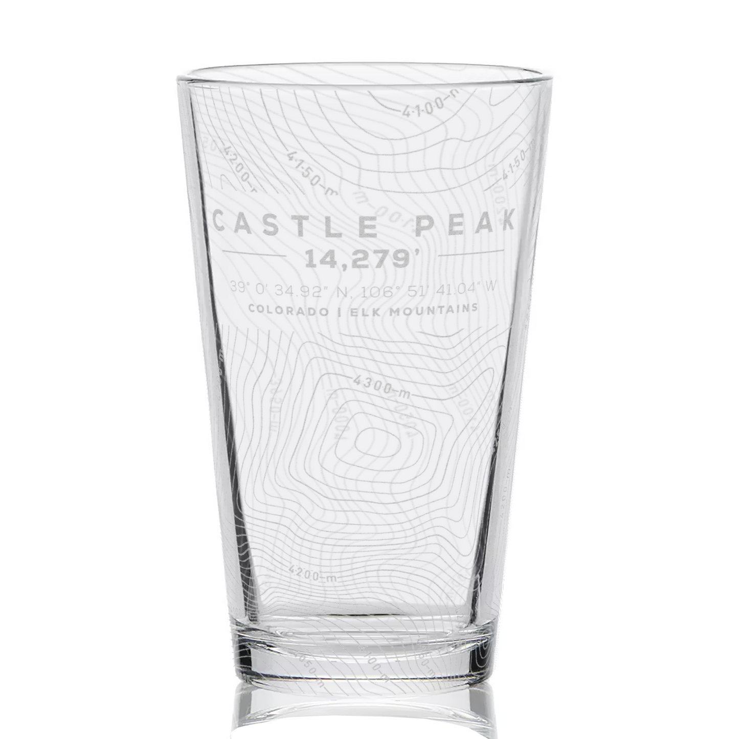 COLORADO 14ers Pint Collection by Lumengrave