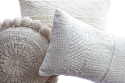 Ivory Chic Lumbar Pillow