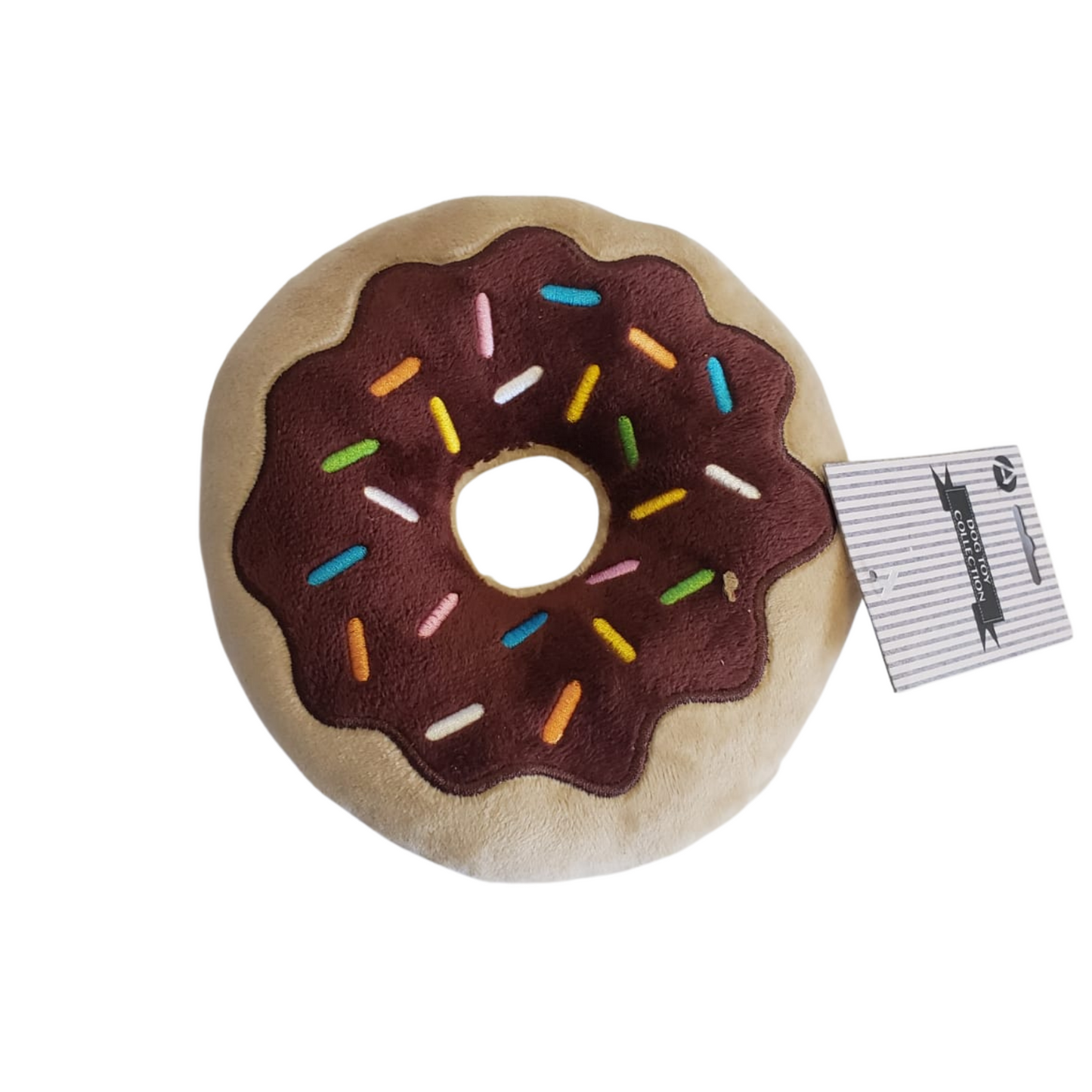 Interactive Donut Plush Dog Toy Set