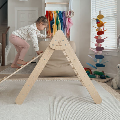 Climber Pikler Triangle Set by Bunny Hopkins