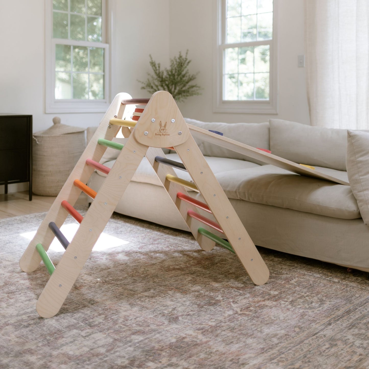 Climber Pikler Triangle Set by Bunny Hopkins