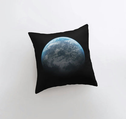 Earth Space Throw Pillow