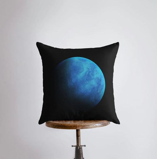 Neptune Space Throw Pillow